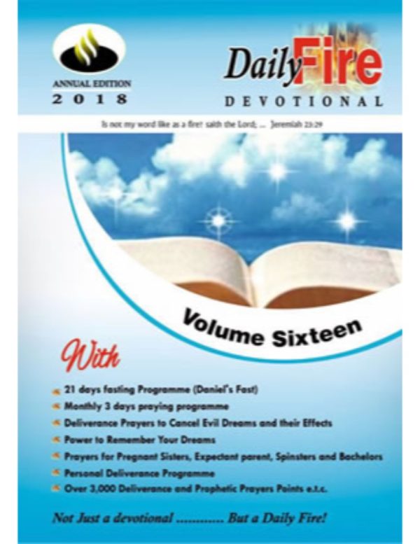 Daily Fire Devotional 2018 By Michael Ayodele Oluwalagba