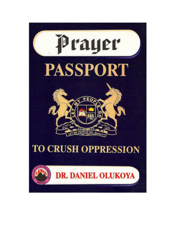 Prayer Passport Hard Cover--by Dr.D.K. Olukoya