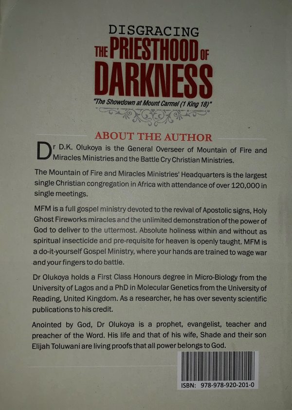 Disgracing The Priesthood Of Darkness--by Dr. D. K. Olukoya - Image 2