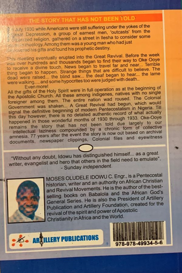 African Church History Series Vol.1: The Great Revival of 1930 2nd Edition The Origin of Modern-day Pentecostalism in Nigeria--by Moses Oludele Idowu - Image 2