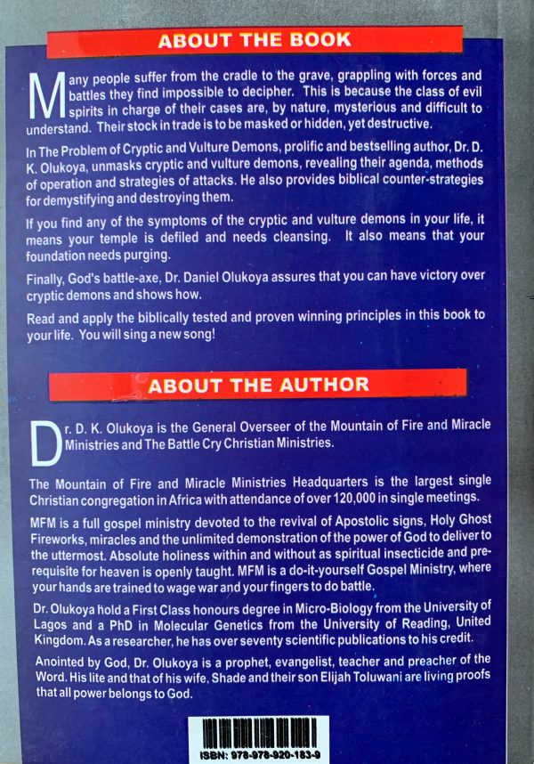 The Problem Of Cryptic And Vulture Demons--by Dr. D.K.Olukoya - Image 2