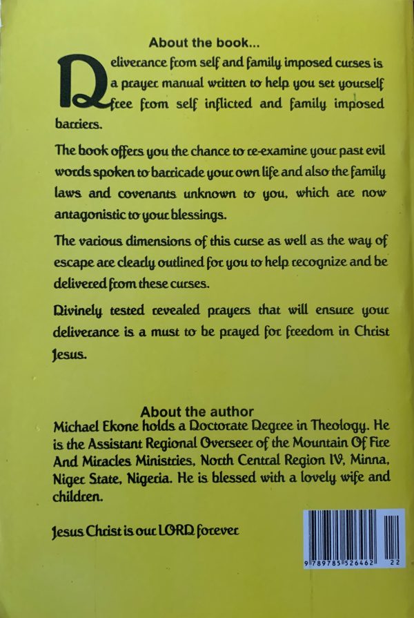 Deliverance From Self And Family Imposed Curses--by Pastor Michael Ekone - Image 2