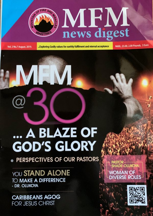 MFM News Digest Vol. 2 No.7--by Mountain of Fire And Miracles Ministries