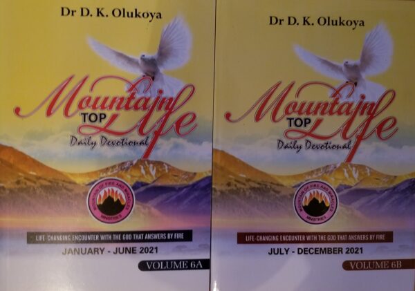 MFM Mountain Top Life Daily Devotional, January- December 2021( Volume 6A & Volume 6B)--by Dr. D. K. Olukoya