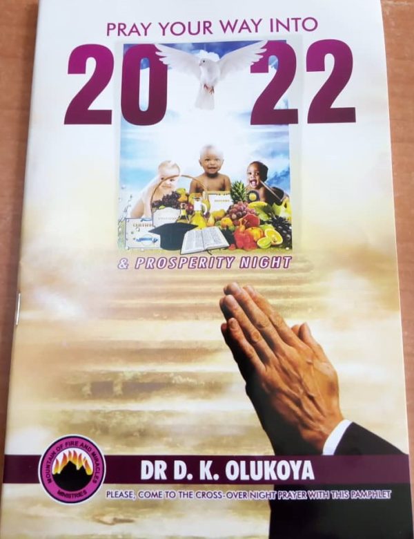 Pray Your Way Into 2022 & Prosperity Night(Crossover Booklet)–by Dr. D.K. Olukoya