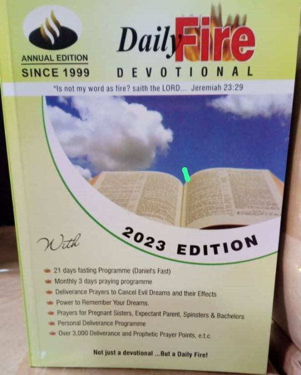 Daily Fire Devotional Annual Edition 2023–by Michael Ayodele Oluwalagba